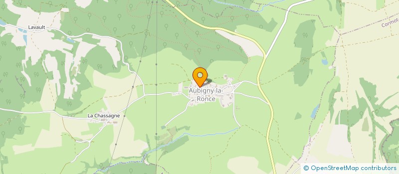 localisation de l'entreprise MADAME ANNE GUILLIEN  AUBIGNY-LA-RONCE
