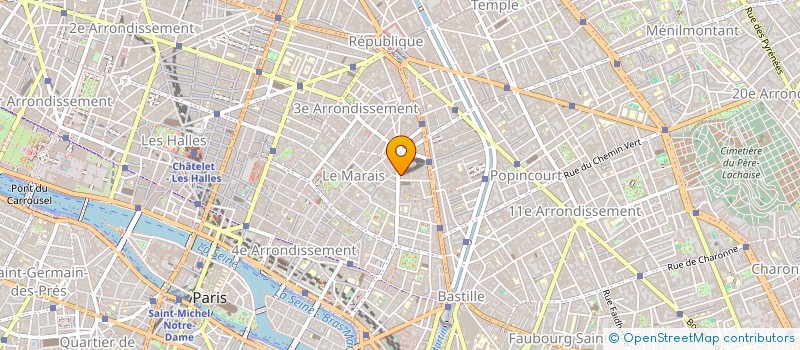 localisation de l'entreprise MADAME ANNE GUILLOTIN  PARIS