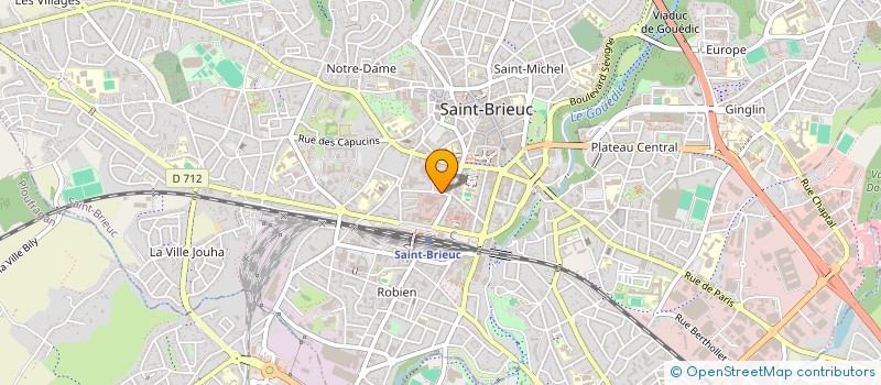 localisation de l'entreprise MADAME ANNE GUILLOU à SAINT-BRIEUC