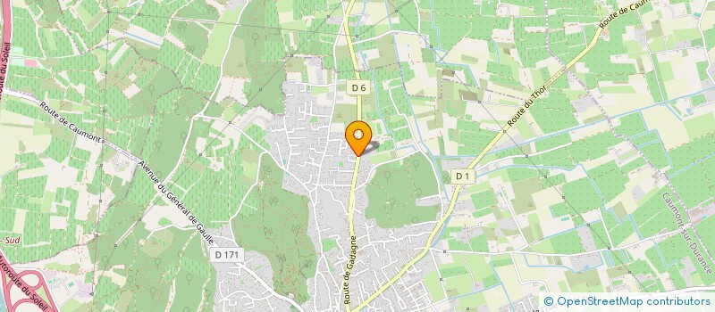 localisation de l'entreprise MADAME ANNE GUIRONNET  CAUMONT-SUR-DURANCE