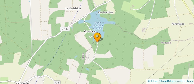 localisation de l'entreprise MADAME ANNE HAENTJENS à PLUHERLIN