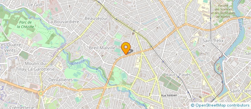 localisation de l'entreprise MADAME ANNE HARTMANN à NANTES