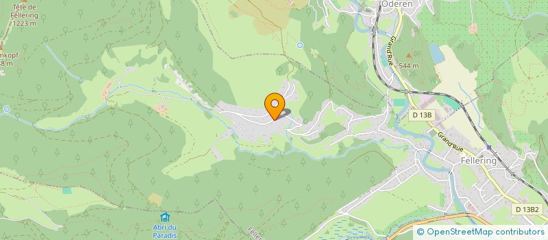 localisation de l'entreprise MADAME ANNE HAUER  FELLERING