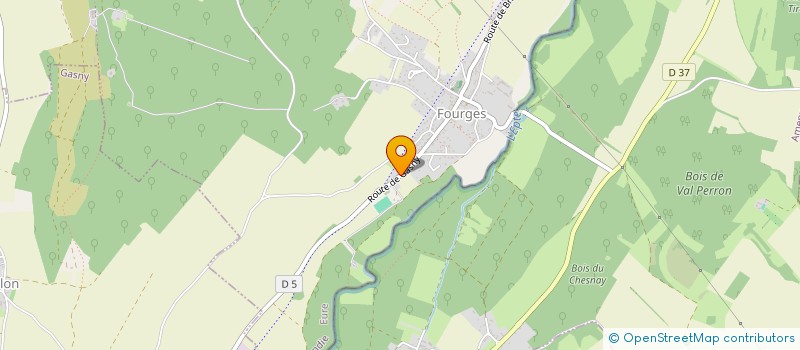 localisation de l'entreprise MADAME ANNE HECTOR  VEXIN-SUR-EPTE