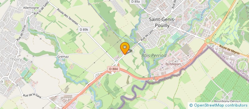 localisation de l'entreprise MADAME ANNE HEE  THOIRY