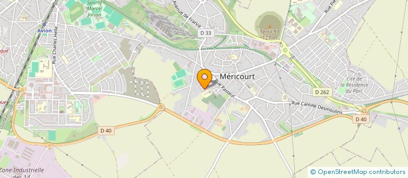 localisation de l'entreprise MADAME ANNE-HELENE REVE à MERICOURT