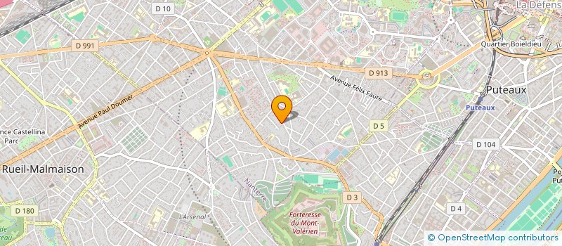 localisation de l'entreprise MADAME ANNE HELIAS à NANTERRE