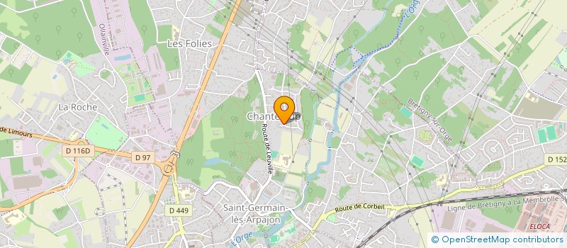 localisation de l'entreprise MADAME ANNE-HELOISE GINESTE à SAINT-GERMAIN-LES-ARPAJON