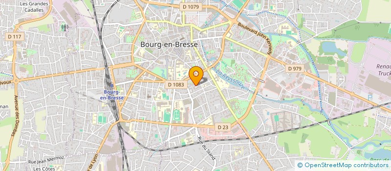 localisation de l'entreprise MADAME ANNE HENRY à BOURG-EN-BRESSE