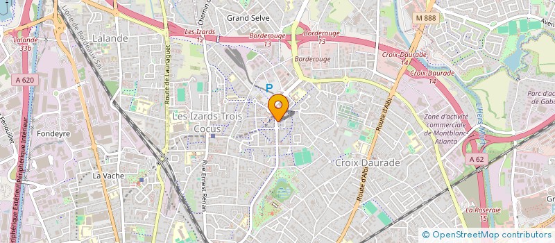 localisation de l'entreprise MADAME ANNE HENRY à TOULOUSE