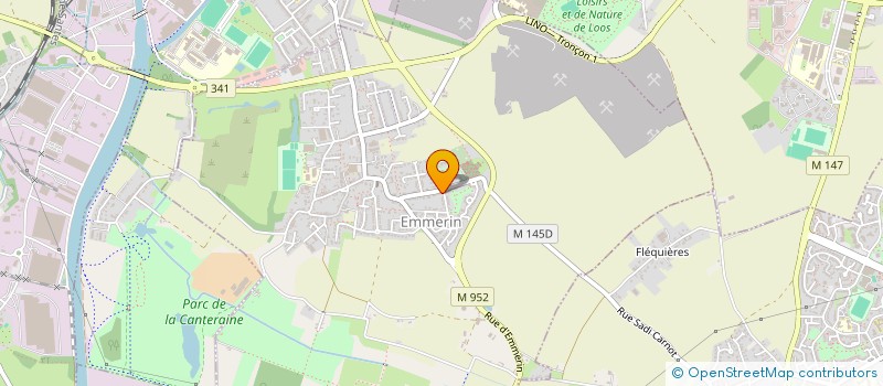 localisation de l'entreprise MADAME ANNE HENSSENS  EMMERIN