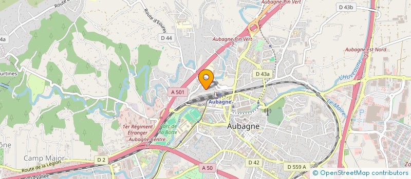 localisation de l'entreprise MADAME ANNE HEREDIA à AUBAGNE