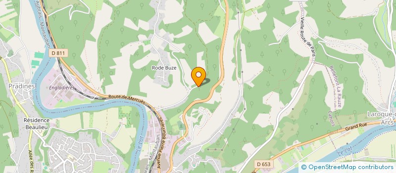 localisation de l'entreprise MADAME ANNE HIBON  CAHORS