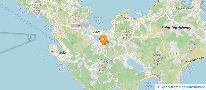 localisation de l'entreprise MADAME ANNE HIRSCHFELD à SAINT BARTHELEMY