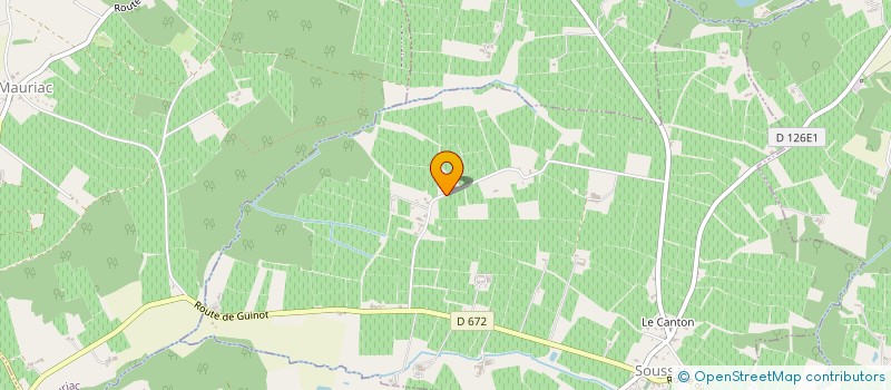 localisation de l'entreprise MADAME ANNE HOAREAU  SOUSSAC