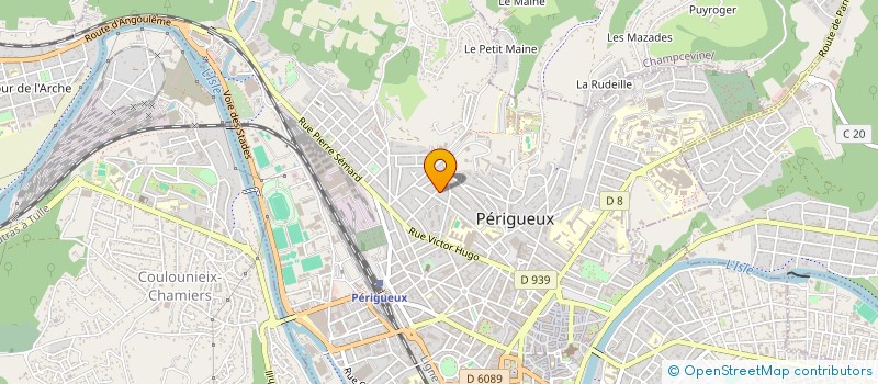 localisation de l'entreprise MADAME ANNE HOLLEWEG DIT WEGMAN à PERIGUEUX