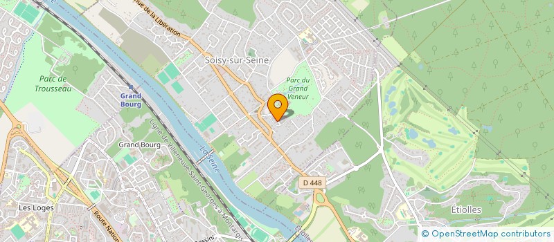 localisation de l'entreprise MADAME ANNE HOMASSEL à SOISY-SUR-SEINE