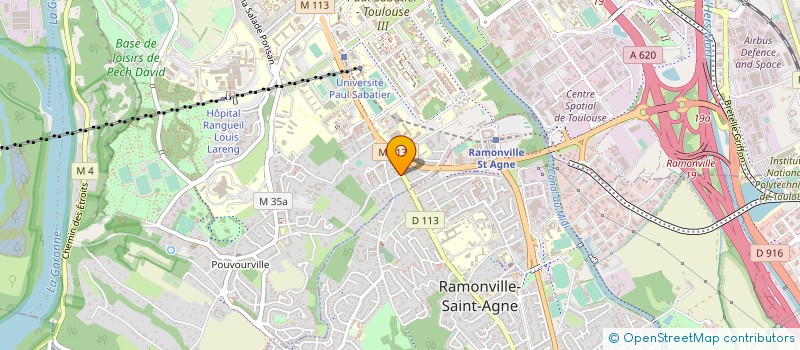 localisation de l'entreprise MADAME ANNE HOUEL à TOULOUSE