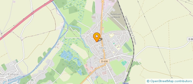 localisation de l'entreprise MADAME ANNE HOURIEZ  IWUY