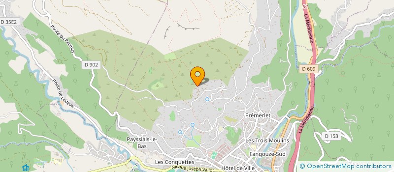 localisation de l'entreprise MADAME ANNE HUGOUNENQ  POUJOLS