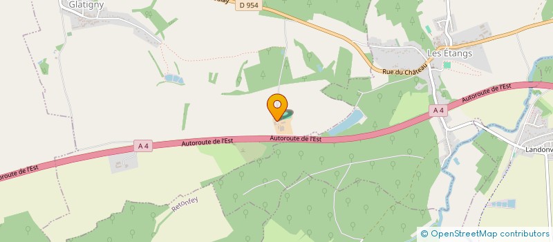 localisation de l'entreprise MADAME ANNE HUMBERT  GLATIGNY