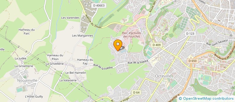 localisation de l'entreprise MADAME ANNE HUREL à CHERBOURG-EN-COTENTIN