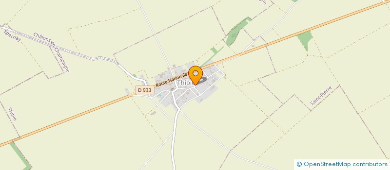 localisation de l'entreprise MADAME ANNE HURPEZ  THIBIE