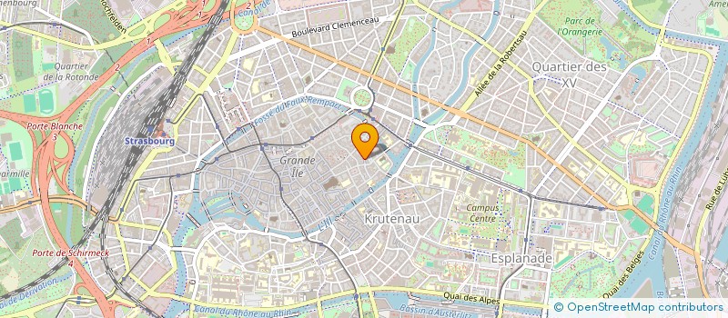 localisation de l'entreprise MADAME ANNE HUYNH à STRASBOURG