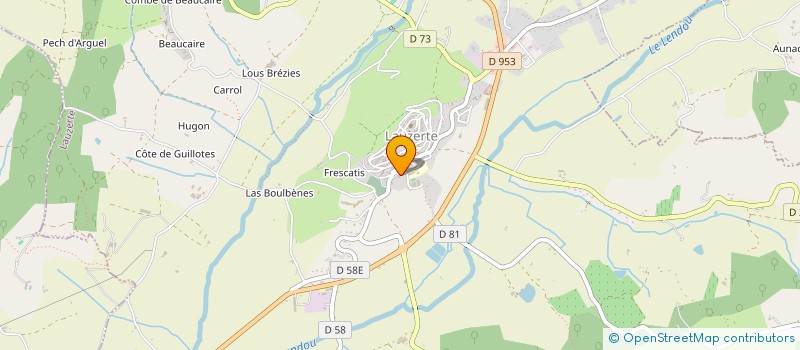 localisation de l'entreprise MADAME ANNE HYGONENQ à LAUZERTE