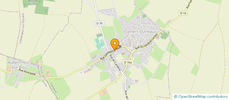 localisation de l'entreprise MADAME ANNE IAIA  VILLERS-OUTREAUX