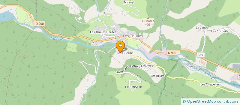 localisation de l'entreprise MADAME ANNE ICARD  ENCHASTRAYES