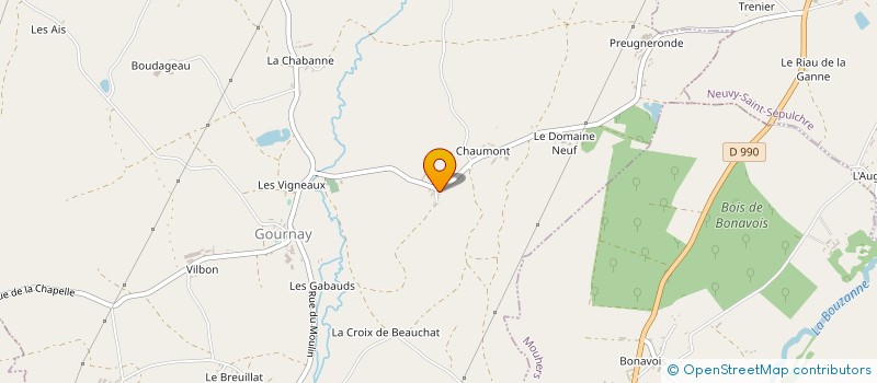 localisation de l'entreprise MADAME ANNE IMBERT à GOURNAY