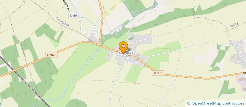 localisation de l'entreprise MADAME ANNE IMBERT  SAINT-FLORENTIN