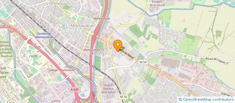 localisation de l'entreprise MADAME ANNE ISAMBERT à TOULOUSE