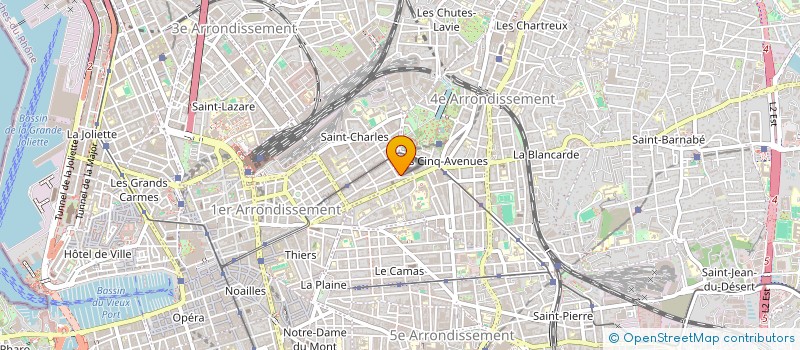 localisation de l'entreprise MADAME ANNE ISSLER à MARSEILLE