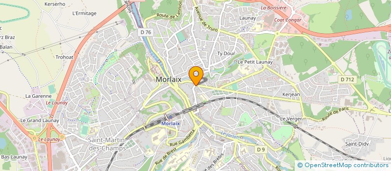 localisation de l'entreprise MADAME ANNE JACOB à MORLAIX