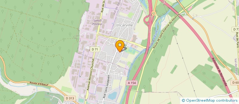 localisation de l'entreprise MADAME ANNE JACQUES  INCARVILLE