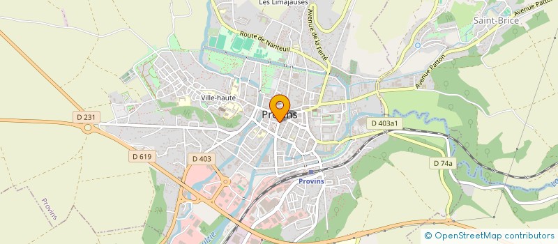 localisation de l'entreprise MADAME ANNE JACQUES LE SEIGNEUR  PROVINS