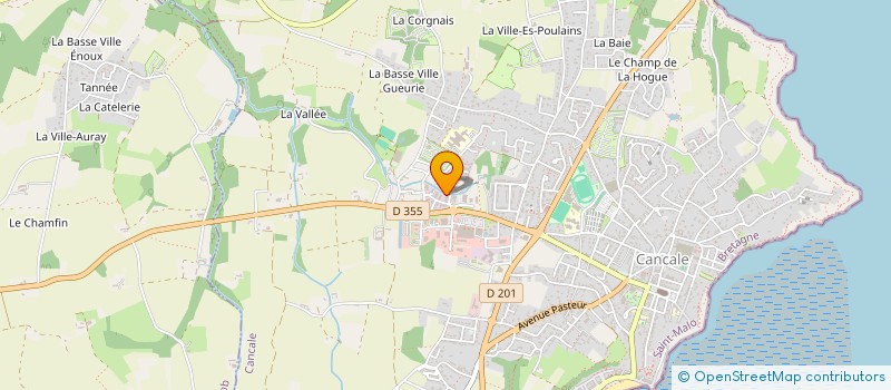 localisation de l'entreprise MADAME ANNE JACQUOT  CANCALE