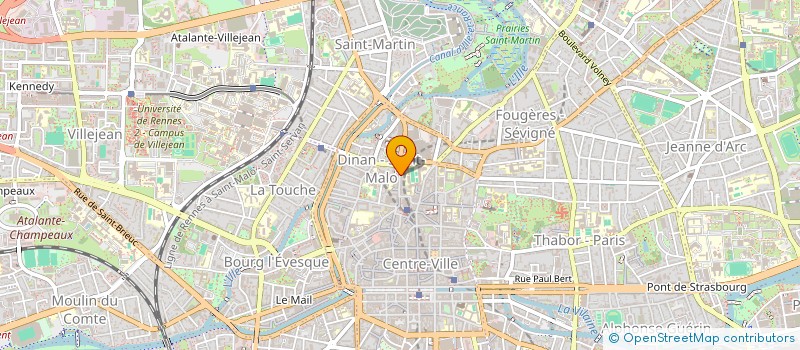 localisation de l'entreprise MADAME ANNE JACTEL  RENNES