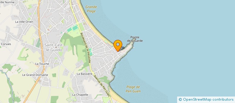 localisation de l'entreprise MADAME ANNE JALENQUES DE LABEAU  SAINT-CAST-LE-GUILDO