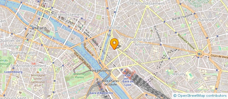 localisation de l'entreprise MADAME ANNE JANNIER  PARIS