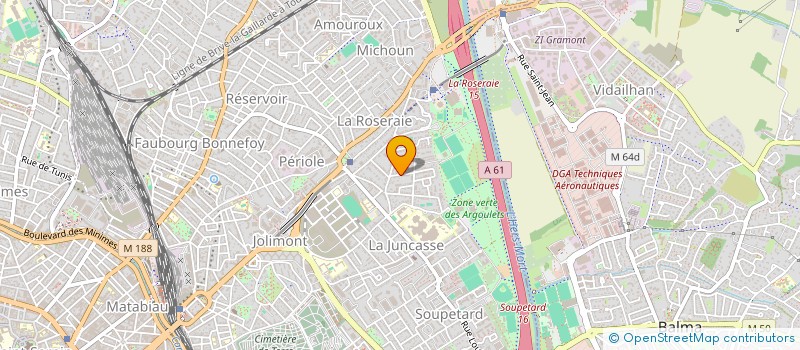 localisation de l'entreprise MADAME ANNE JANOTE à TOULOUSE