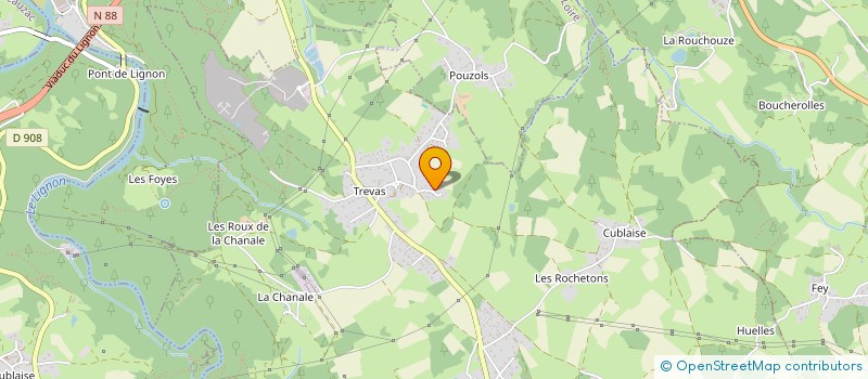 localisation de l'entreprise MADAME ANNE JANUEL  SAINTE-SIGOLENE