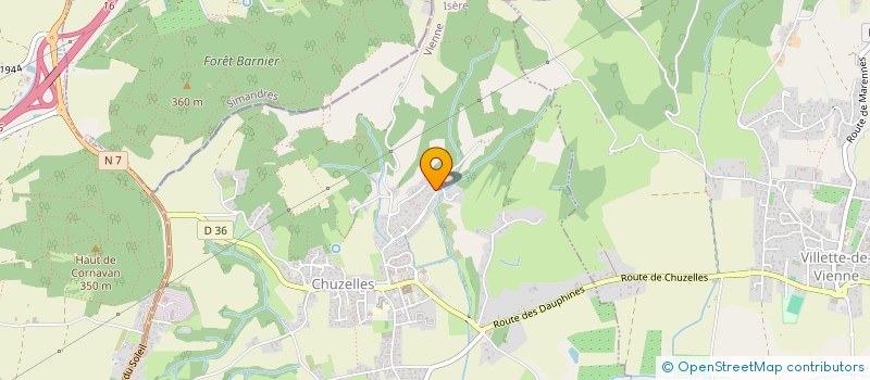 localisation de l'entreprise MADAME ANNE JARNIOU  CHUZELLES