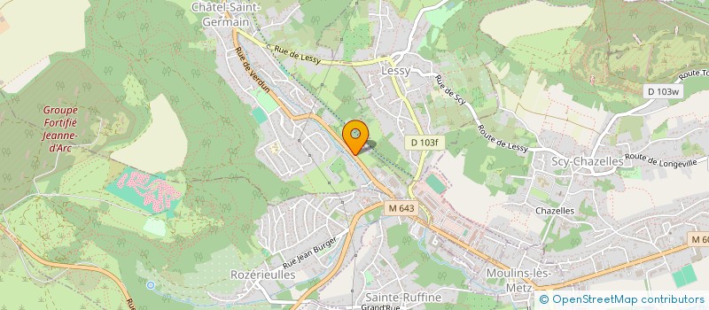 localisation de l'entreprise MADAME ANNE JARRIER  GRAVELOTTE