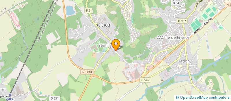 localisation de l'entreprise MADAME ANNE JARRIGE à LAON