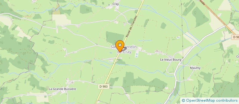 localisation de l'entreprise MADAME ANNE JEANMART  SAINT-MARCELIN-DE-CRAY