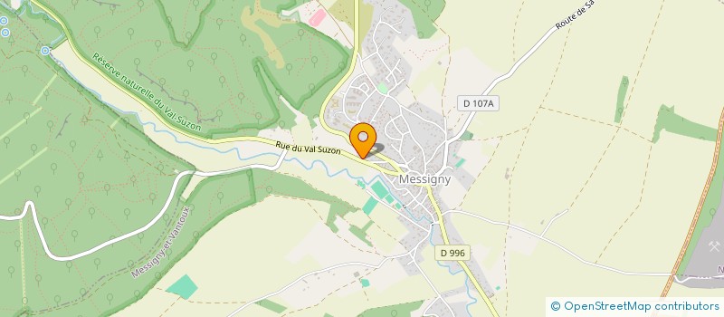 localisation de l'entreprise MADAME ANNE JEANNOT à MESSIGNY-ET-VANTOUX