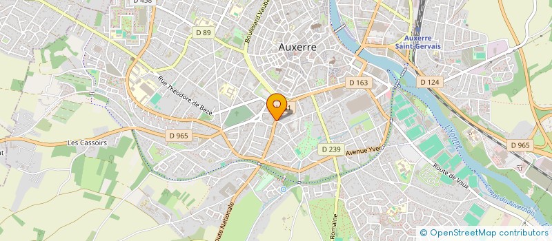 localisation de l'entreprise MADAME ANNE JEANTET à AUXERRE